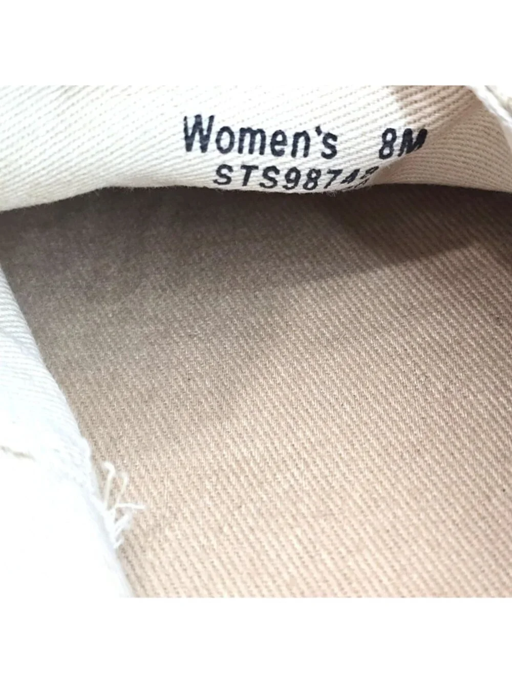 Sperry - Laurel Reef Gold Espadrille Slip-On Shoes Women Size 8